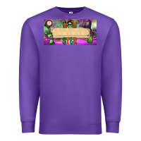 Purple custom name momster license plate template Premium Sweatshirt - BundleAndBundleShop