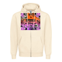 Sandshell spooky vibes Zipper Hoodie - texasbilliewilder