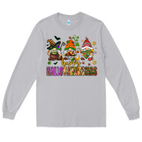 Moon Dust happy hallothanksmas gnomes Long Sleeve Tee - AdoDesignShop