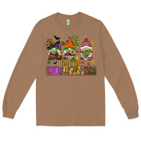 Toasted Coconut happy hallothanksmas gnomes Long Sleeve Tee - AdoDesignShop