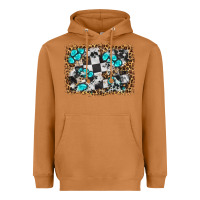 Meerkat race leopard and gemstone background Heavyweight Hoodie - HRA Design Shop
