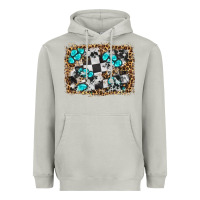 Moon Dust race leopard and gemstone background Heavyweight Hoodie - HRA Design Shop