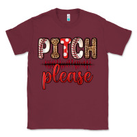 Burgundy pitch please Classic Tee - Zillion Design Studio
