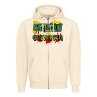 Sandshell softball grandma with leopard Zipper Hoodie - Zillion Design Studio