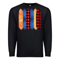 Black Western Farm Life Pattern Brush Stroke Premium Sweatshirt - Bettercallsaul