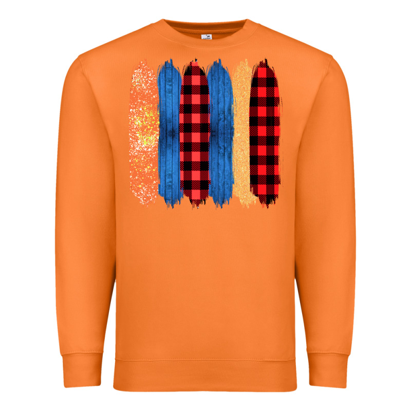 Western Farm Life Pattern Brush Stroke Premium Sweatshirt by Bettercallsaul | Teevron