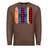 Chestnut Western Farm Life Pattern Brush Stroke Premium Sweatshirt - Bettercallsaul