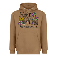 Toasted Coconut fight for autism awareness Heavyweight Hoodie - CowhideDigitalArt
