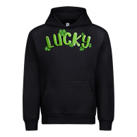 Black lucky st patricks day Urban Hoodie - MaliasSmallBusiness