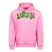 Fuchsia Pink lucky st patricks day Urban Hoodie - MaliasSmallBusiness