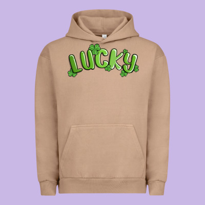 Lucky St Patricks Day Urban Hoodie Designed By Maliassmallbusiness