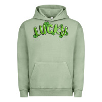 Pigment Oil Green lucky st patricks day Urban Hoodie - MaliasSmallBusiness