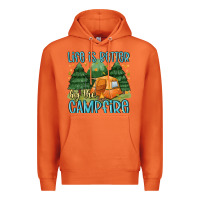 Carrot life is better by the camp fire Premium Hoodie - MaliasSmallBusiness