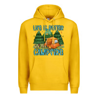 Lemon life is better by the camp fire Premium Hoodie - MaliasSmallBusiness