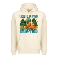 Sandshell life is better by the camp fire Premium Hoodie - MaliasSmallBusiness