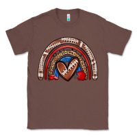 Chestnut football rainbow Classic Tee - Zillion Design Studio