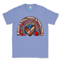 Colony Blue football rainbow Classic Tee - Zillion Design Studio