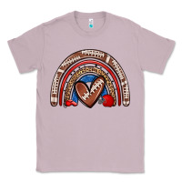 Lilac football rainbow Classic Tee - Zillion Design Studio