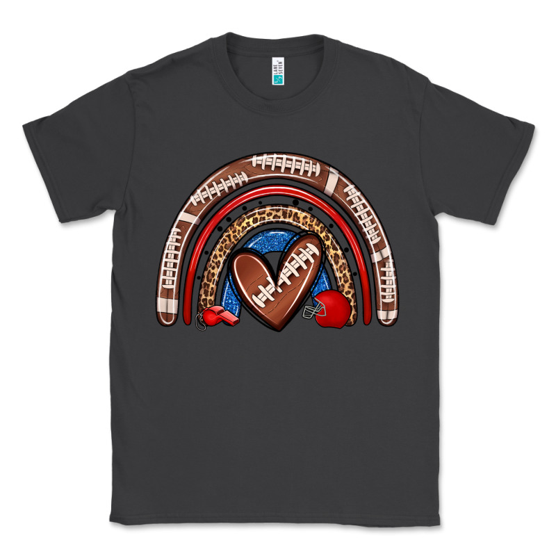 Football Rainbow Classic Tee by Zillion Design Studio | Teevron