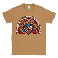 Toasted Coconut football rainbow Classic Tee - Zillion Design Studio
