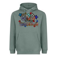 Sage god bless america Heavyweight Hoodie - CowhideDigitalArt