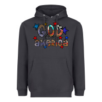 Smoke god bless america Heavyweight Hoodie - CowhideDigitalArt