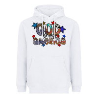 White god bless america Heavyweight Hoodie - CowhideDigitalArt