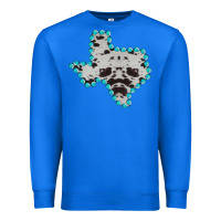 True Royal Texas Map Cowhide Turquoise Gemstone Premium Sweatshirt - Bettercallsaul