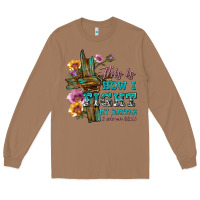 Toasted Coconut this is how i fight my battle tbw Long Sleeve Tee - texasbilliewilder