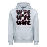 Heather Grey wife wife wife Urban Hoodie - MaliasSmallBusiness