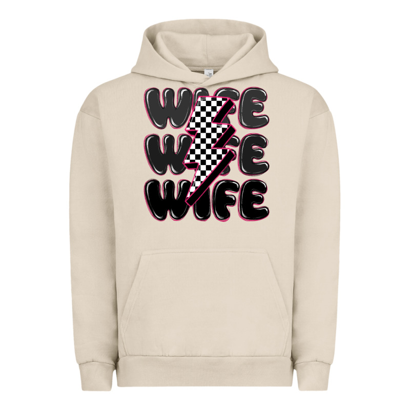 Wife Wife Wife Urban Hoodie by MaliasSmallBusiness | Teevron