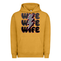 Pigment Peanut Butter wife wife wife Urban Hoodie - MaliasSmallBusiness
