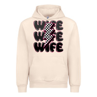 Sandshell wife wife wife Urban Hoodie - MaliasSmallBusiness
