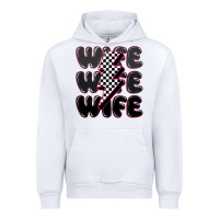 White wife wife wife Urban Hoodie - MaliasSmallBusiness
