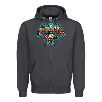 Smoke western thunderbird Zipper Hoodie - RanaPortraitStore