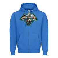 True Royal western thunderbird Zipper Hoodie - RanaPortraitStore