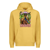 Antique Gold cowgirl summer Premium Hoodie - MaliasSmallBusiness