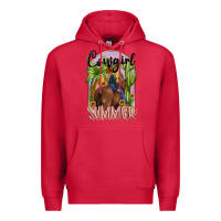 Cardinal cowgirl summer Premium Hoodie - MaliasSmallBusiness