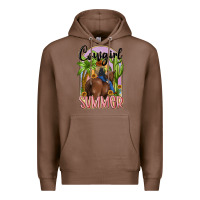 Chestnut cowgirl summer Premium Hoodie - MaliasSmallBusiness