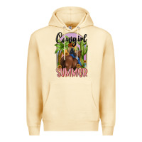 Pina Colada cowgirl summer Premium Hoodie - MaliasSmallBusiness