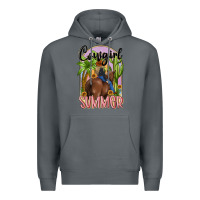 Rock cowgirl summer Premium Hoodie - MaliasSmallBusiness
