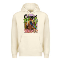 Sandshell cowgirl summer Premium Hoodie - MaliasSmallBusiness