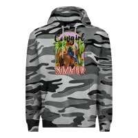 Slate Camo cowgirl summer Premium Hoodie - MaliasSmallBusiness