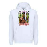 White cowgirl summer Premium Hoodie - MaliasSmallBusiness