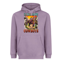 Lavender long live cowboys Heavyweight Hoodie - FaDigitalArtStudio