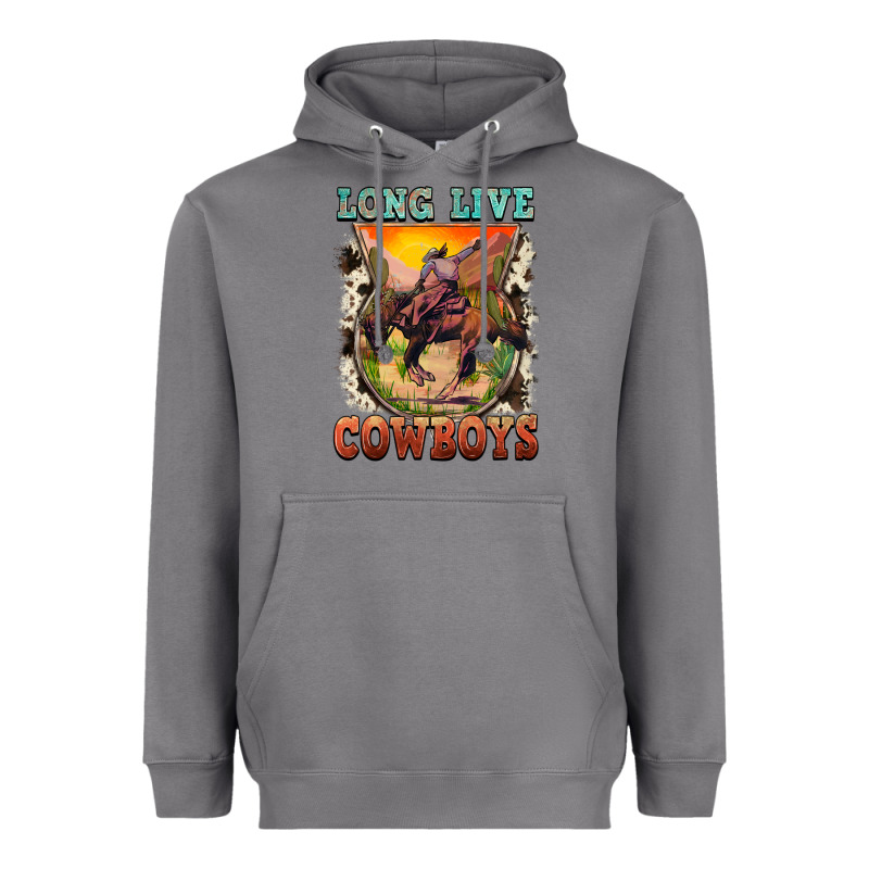 Long Live Cowboys Heavyweight Hoodie by FaDigitalArtStudio | Teevron