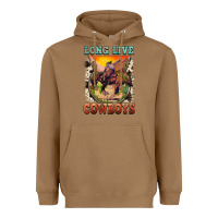 Toasted Coconut long live cowboys Heavyweight Hoodie - FaDigitalArtStudio