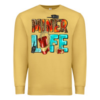 Antique Gold miner life Premium Sweatshirt - AdoDesignShop