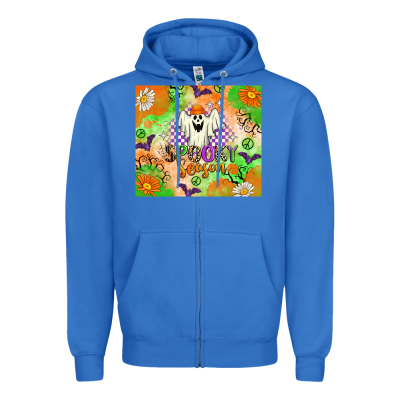Spooky Season Zipper Hoodie by texasbilliewilder | Teevron