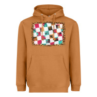 Meerkat race background with leopard frame Heavyweight Hoodie - HRA Design Shop